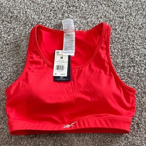 Reebok Women's Bright Red Racerback Sports Bra
